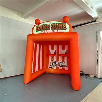 Opblaasbare basketbalspelcabine